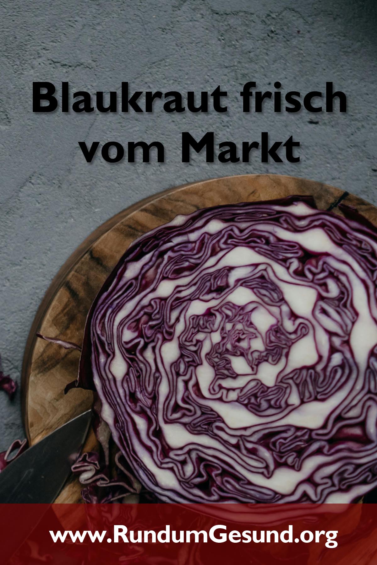 Blaukraut frisch vom Markt